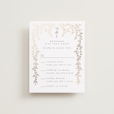 Multi-Event RSVP Cards