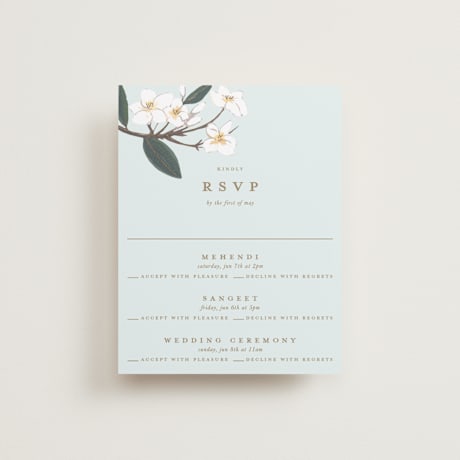 Multi-Event RSVP Cards