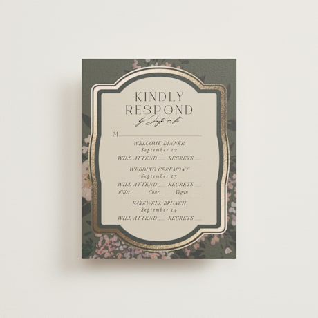 Multi-Event RSVP Cards