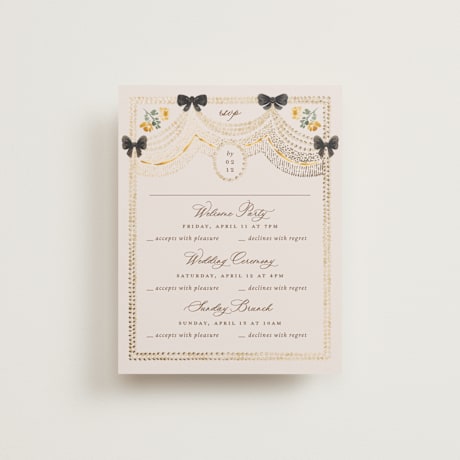 Multi-Event RSVP Cards