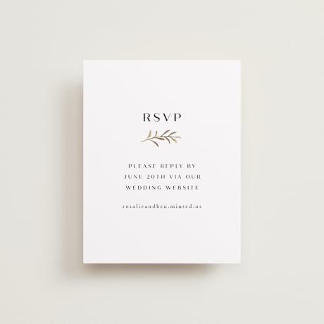 RSVP Online Enclosure Cards