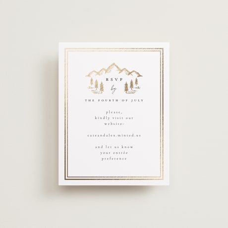 RSVP Online Enclosure Cards