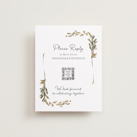 RSVP Online Enclosure Cards