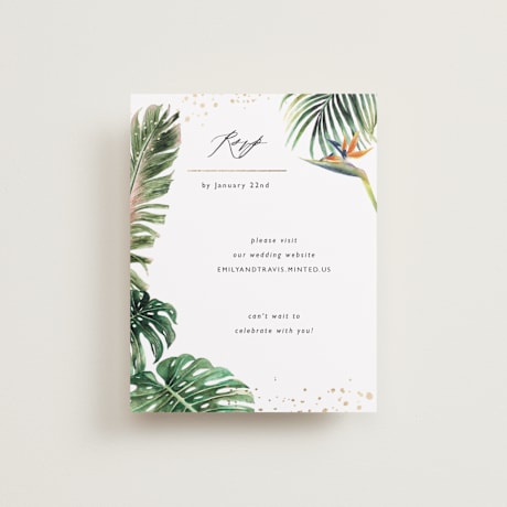 RSVP Online Enclosure Cards