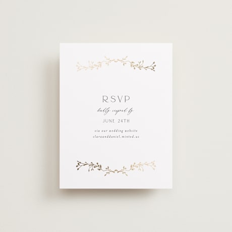 RSVP Online Enclosure Cards
