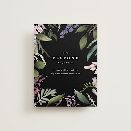 RSVP Online Enclosure Cards