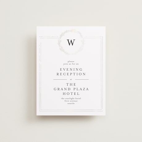 Gloss-Press Reception Cards