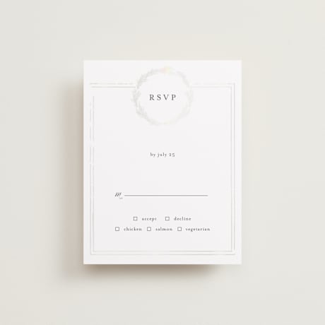 Gloss-Press RSVP Cards