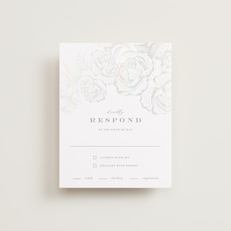 Gloss-Press RSVP Cards
