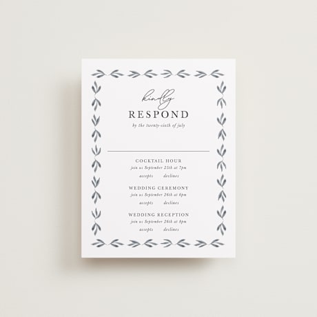 Multi-Event RSVP Cards