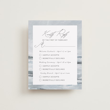 Multi-Event RSVP Cards