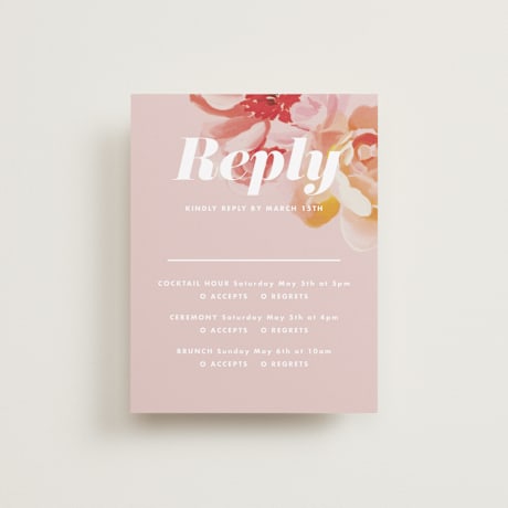 Multi-Event RSVP Cards