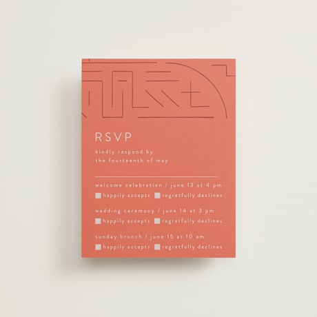 Multi-Event RSVP Cards