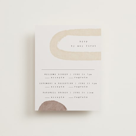 Multi-Event RSVP Cards