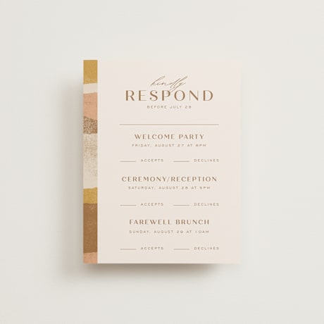 Multi-Event RSVP Cards