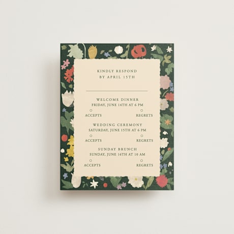 Multi-Event RSVP Cards