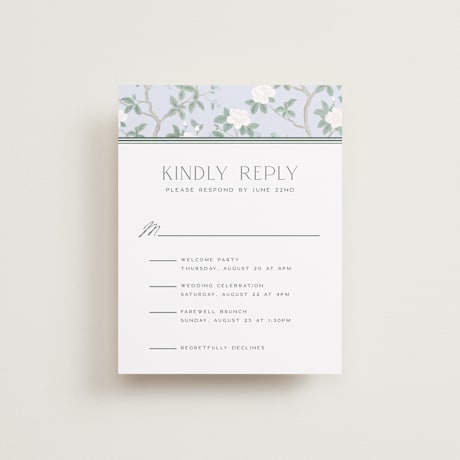 Multi-Event RSVP Cards