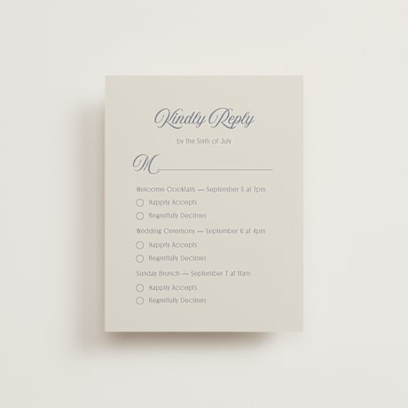 Multi-Event RSVP Cards