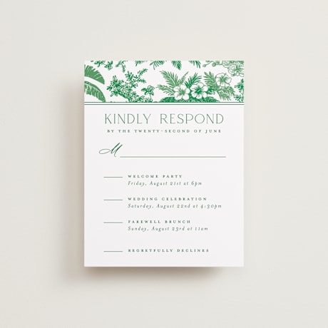 Multi-Event RSVP Cards