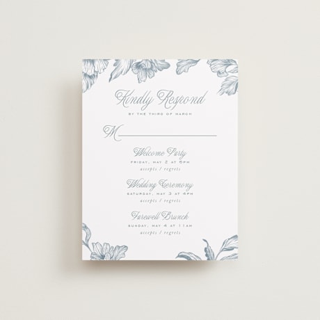 Multi-Event RSVP Cards