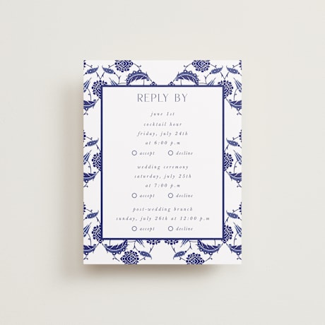 Multi-Event RSVP Cards