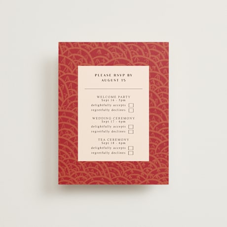Multi-Event RSVP Cards