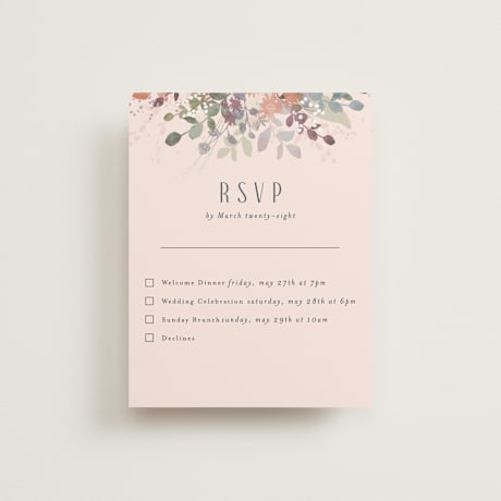Multi-Event RSVP Cards