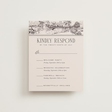 Multi-Event RSVP Cards