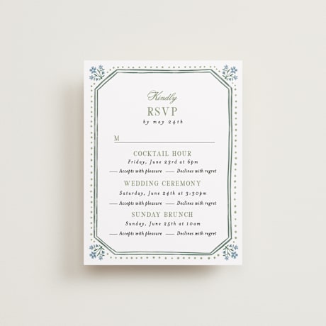 Multi-Event RSVP Cards