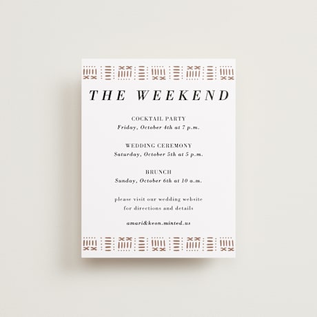 Multi-Event RSVP Cards