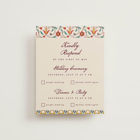Multi-Event RSVP Cards