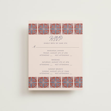 Multi-Event RSVP Cards