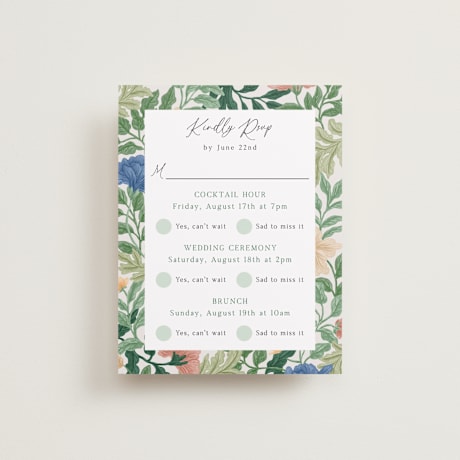 Multi-Event RSVP Cards