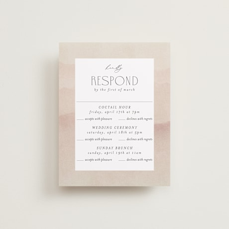 Multi-Event RSVP Cards