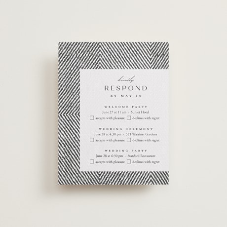 Multi-Event RSVP Cards