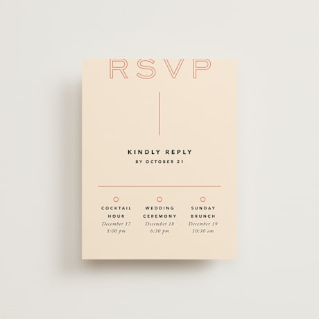 Multi-Event RSVP Cards