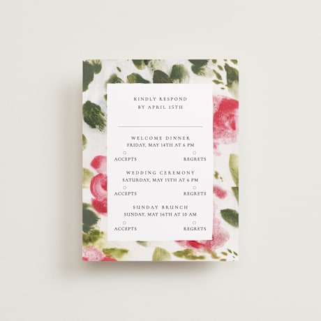 Multi-Event RSVP Cards