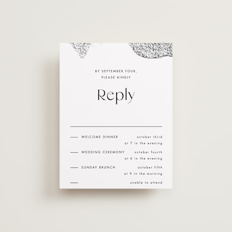 Multi-Event RSVP Cards