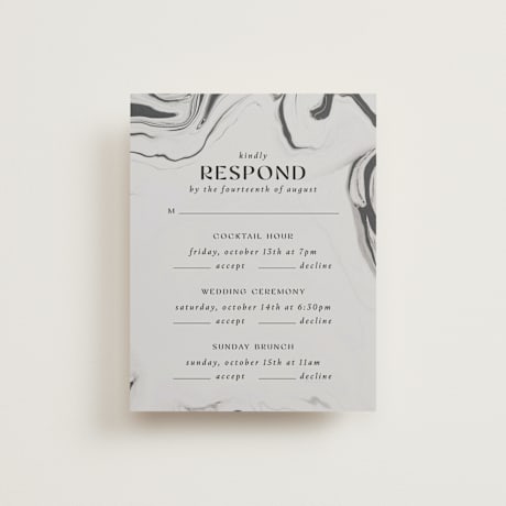 Multi-Event RSVP Cards