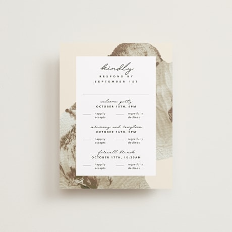 Multi-Event RSVP Cards