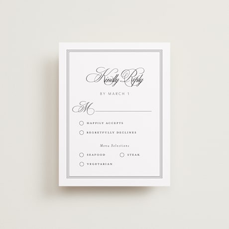 RSVP Cards
