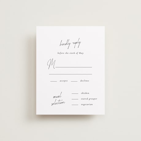 RSVP Cards