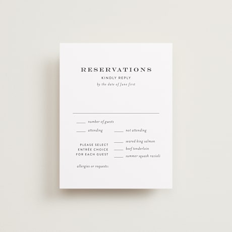 RSVP Cards