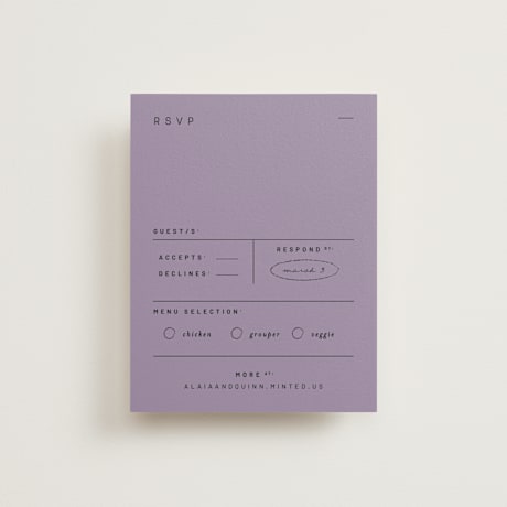 RSVP Cards