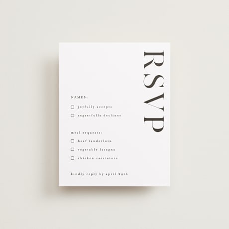 RSVP Cards