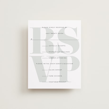 RSVP Cards