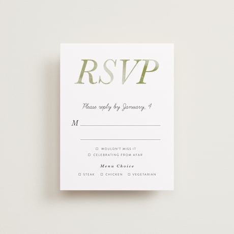 RSVP Cards