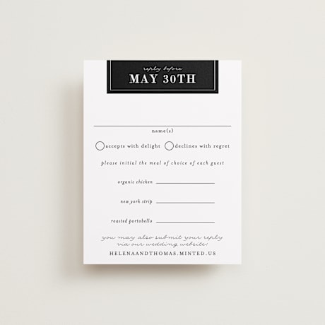 RSVP Cards