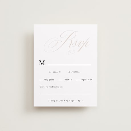 RSVP Cards