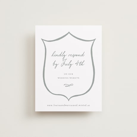 RSVP Online Enclosure Cards